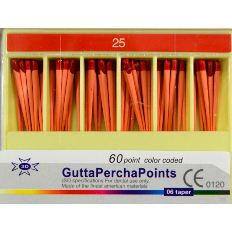 Dental Gutta Percha Points 6 Taper DentStoreIndia